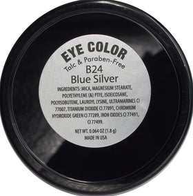 Pure Ziva Light Blue Eyeshadow pan with shimmer detail