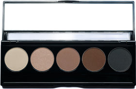 Pure Ziva Matte Warm Tone Neutral Eyeshadow Palette front view