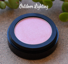 Pure Ziva Pink Glow Eyeshadow with brush