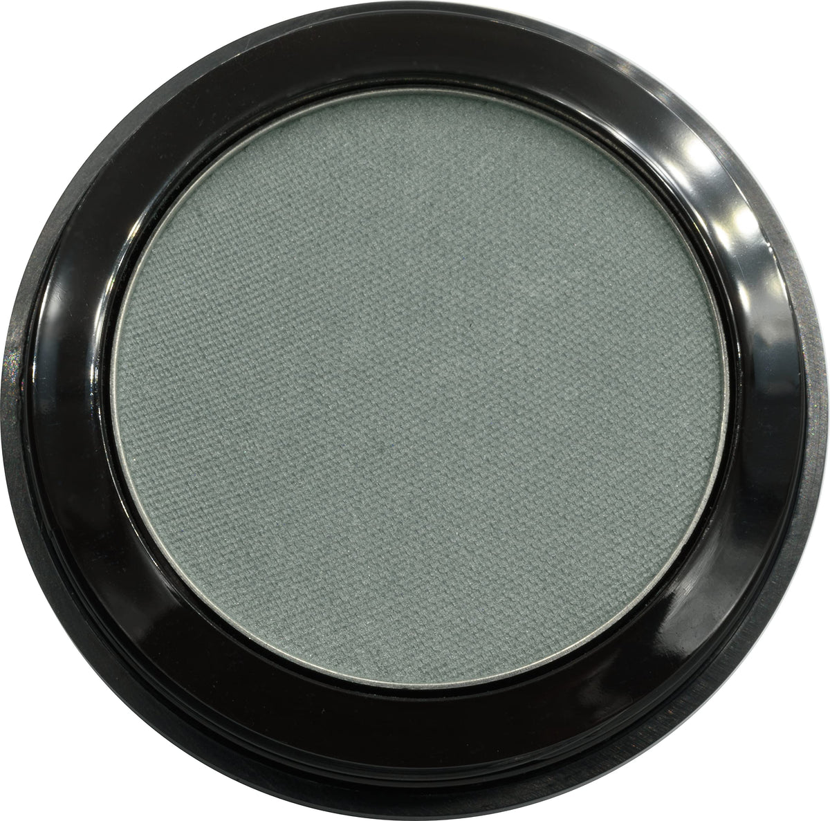 Pure Ziva Single Vegan Eyeshadow deep green blue grey front view