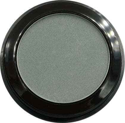 Pure Ziva Single Vegan Eyeshadow deep green blue grey front view