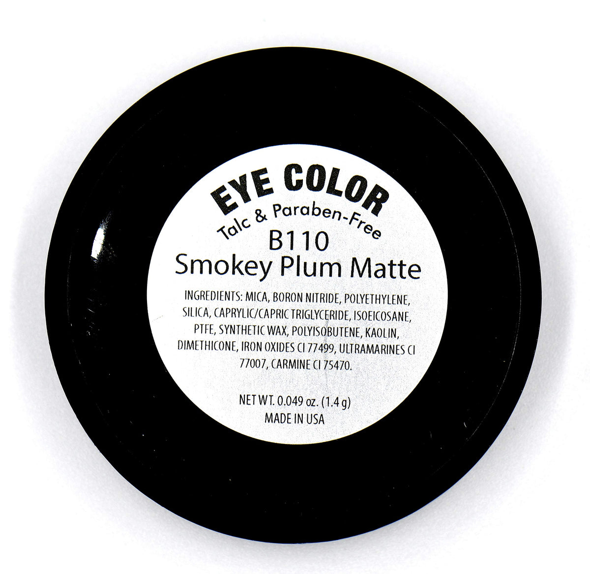 Pure Ziva Smokey Plum Eyeshadow swatch on skin