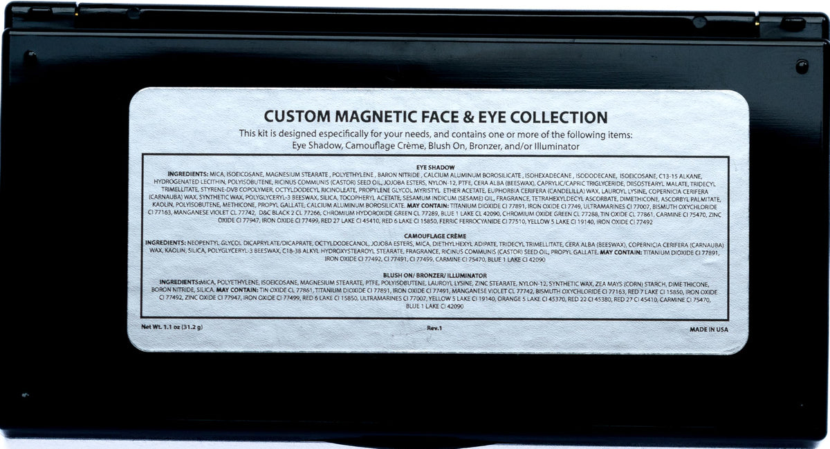 Pure Ziva Vegan Eyeshadow Trio Palette packaging front view