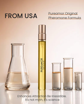 PUREAMOR Vanilla Cream Pheromones Perfume 10ml travel size