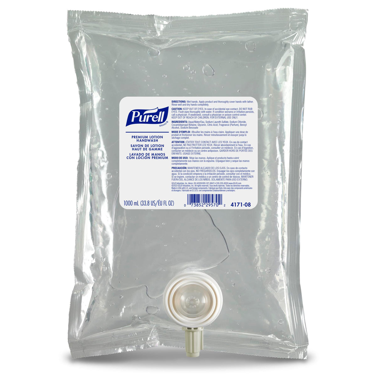 Purell CS2 Lotion Soap Refill 1000 mL packaging