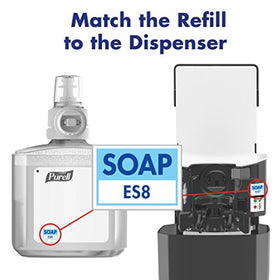 Purell Healthy Soap Foam Refill with pump dispenser