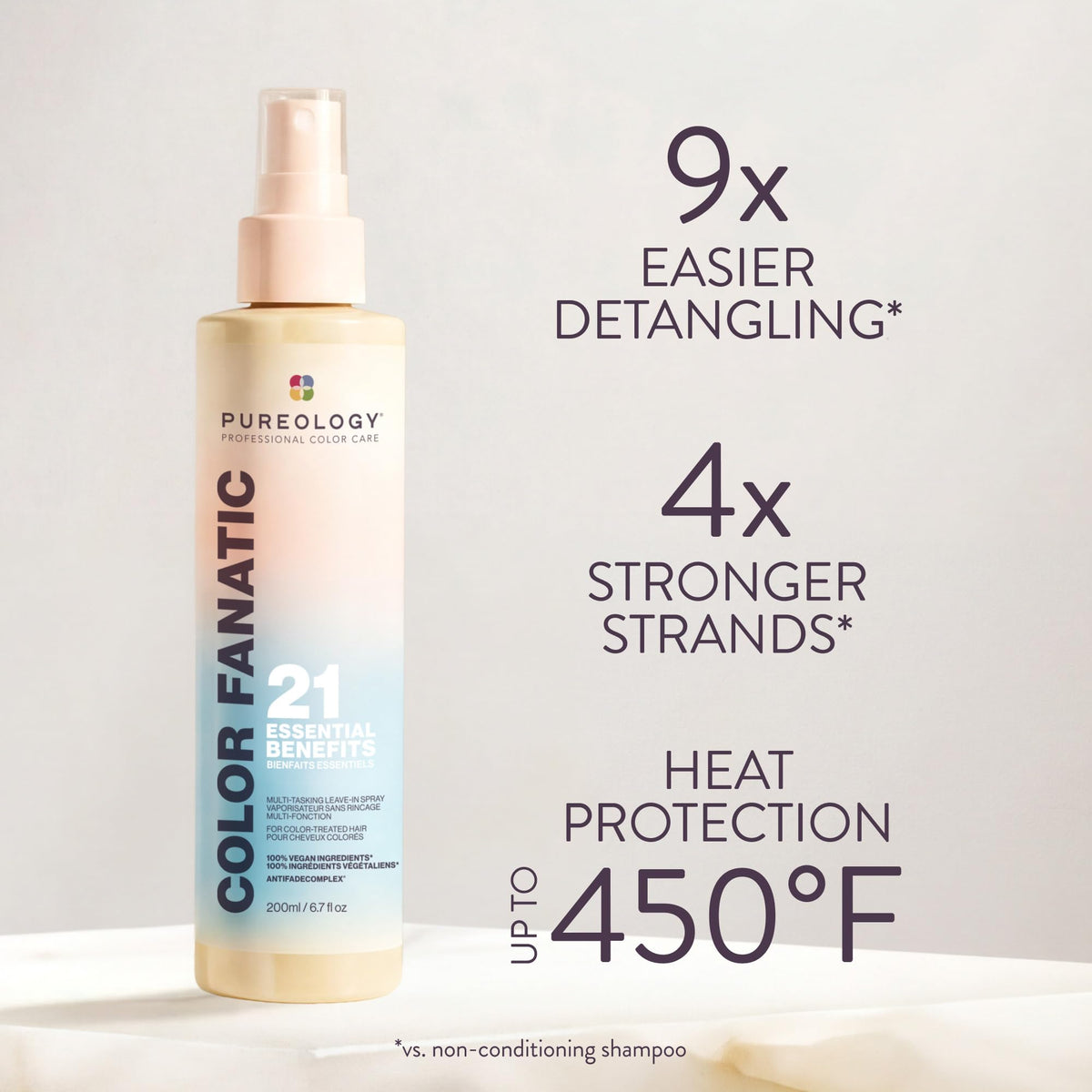 Pureology Color Fanatic Leave-In Conditioner spray nozzle