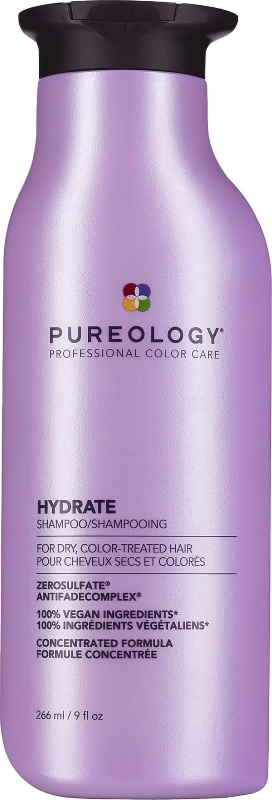 Pureology Hydrate Shampoo 9 fl oz front view