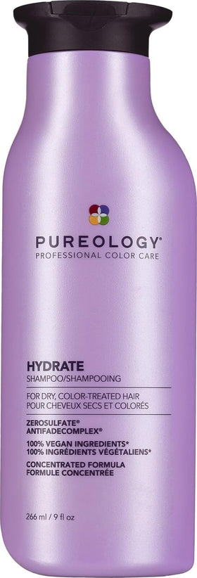 Pureology Hydrate Shampoo 9 fl oz front view