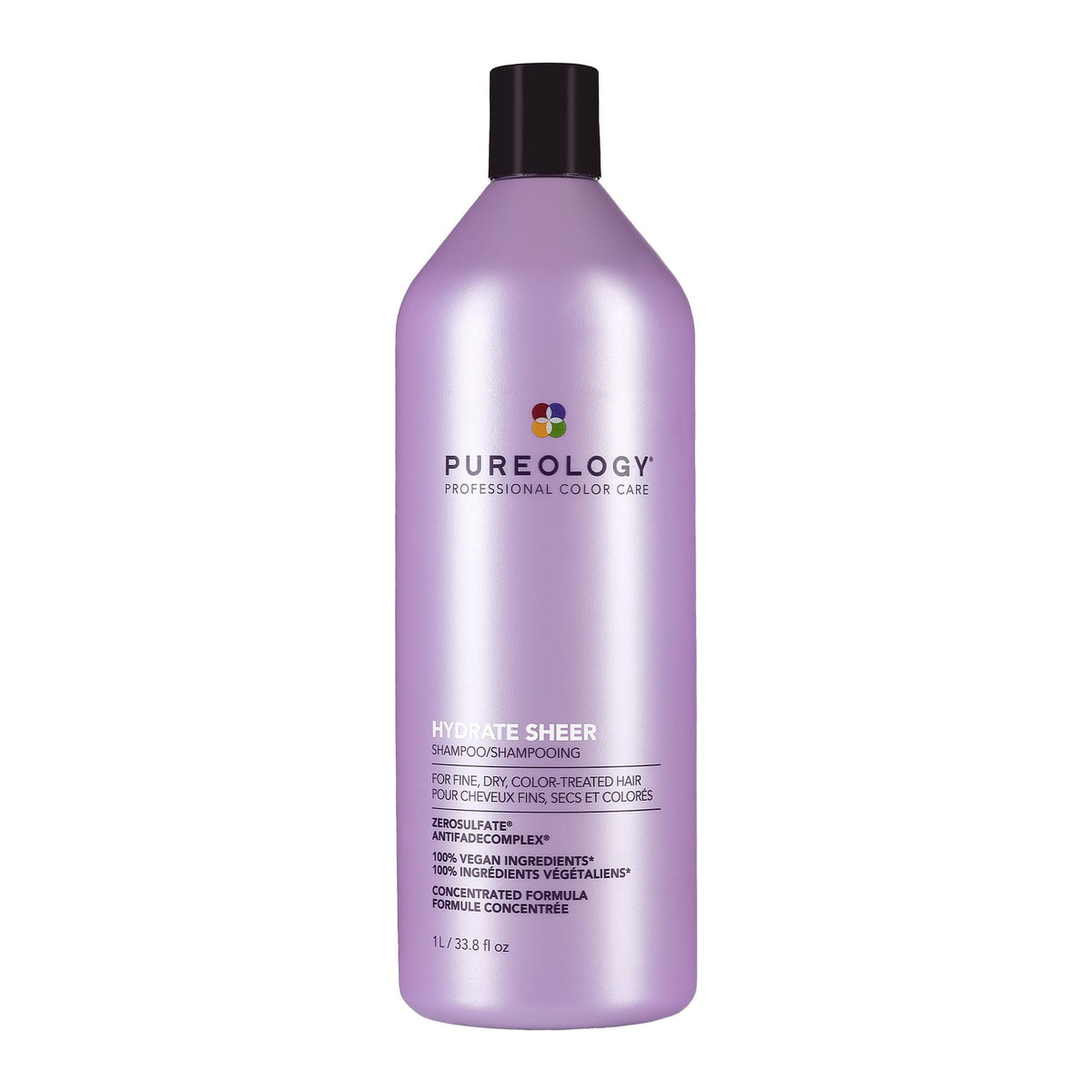 Pureology Hydrate Sheer Shampoo 33.8 fl oz front view
