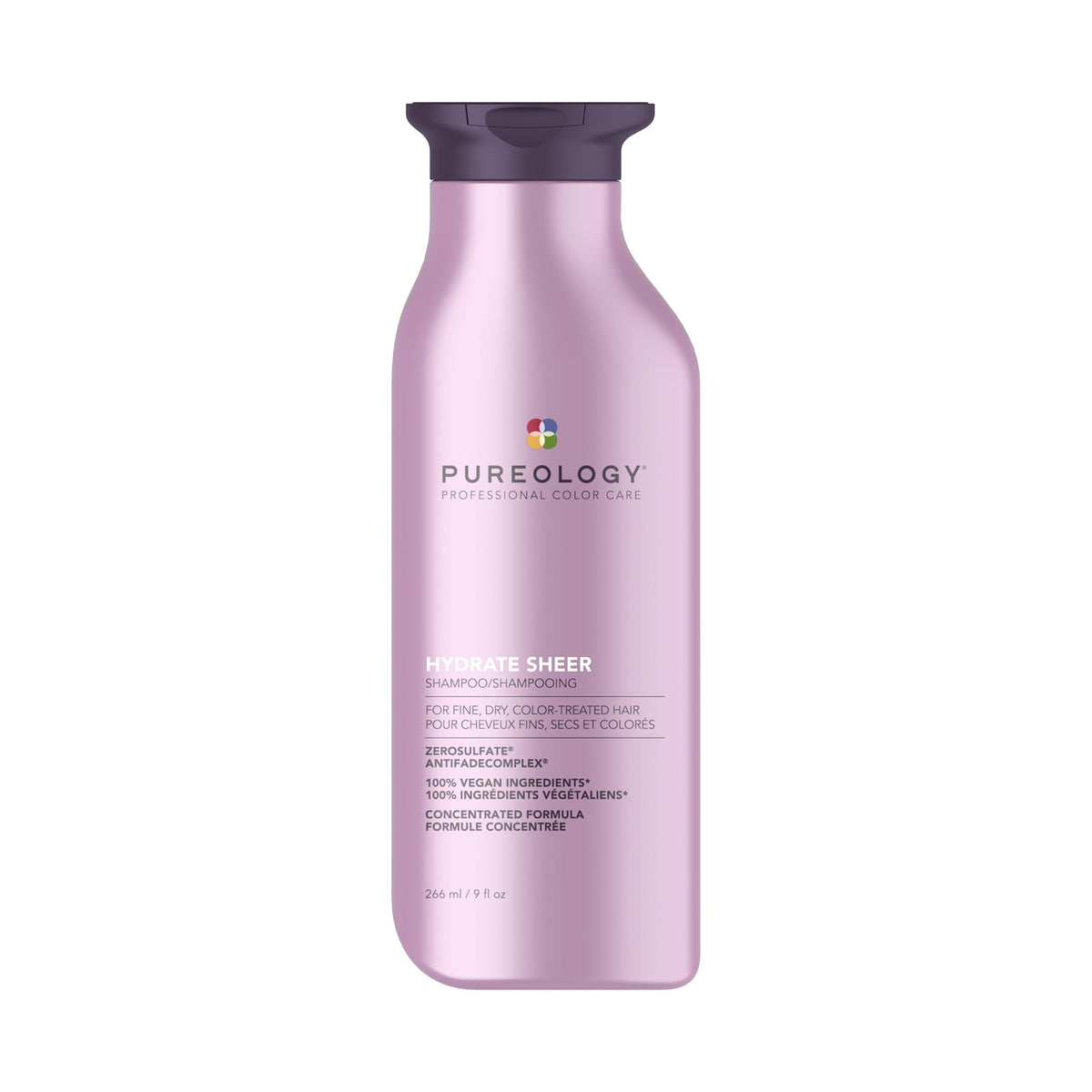 Pureology Hydrate Sheer Shampoo 9 fl oz front view