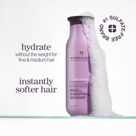 Pureology Hydrate Sheer Shampoo back view with ingredient details