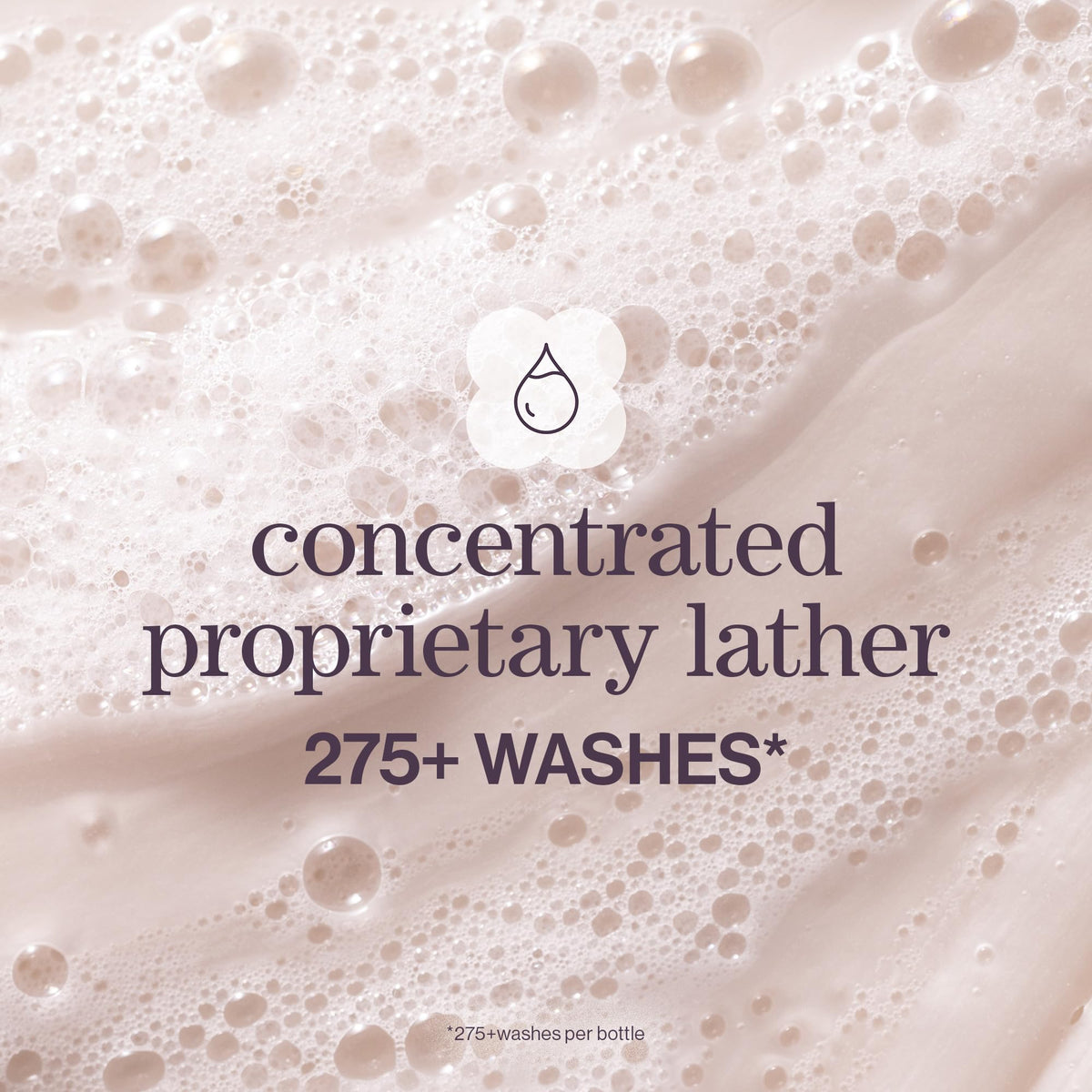 Pureology Hydrate Sheer Shampoo lathering on hair