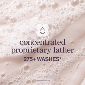 Pureology Hydrate Sheer Shampoo lathering on hair