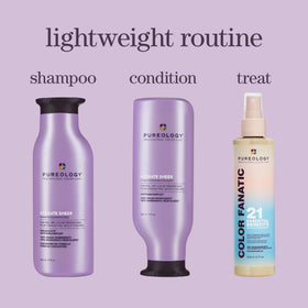 Pureology Hydrate Sheer Shampoo with lavender and bergamot