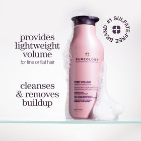 Pureology Pure Volume Shampoo with label details