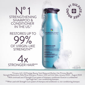 Pureology Strength Shampoo bottle with label