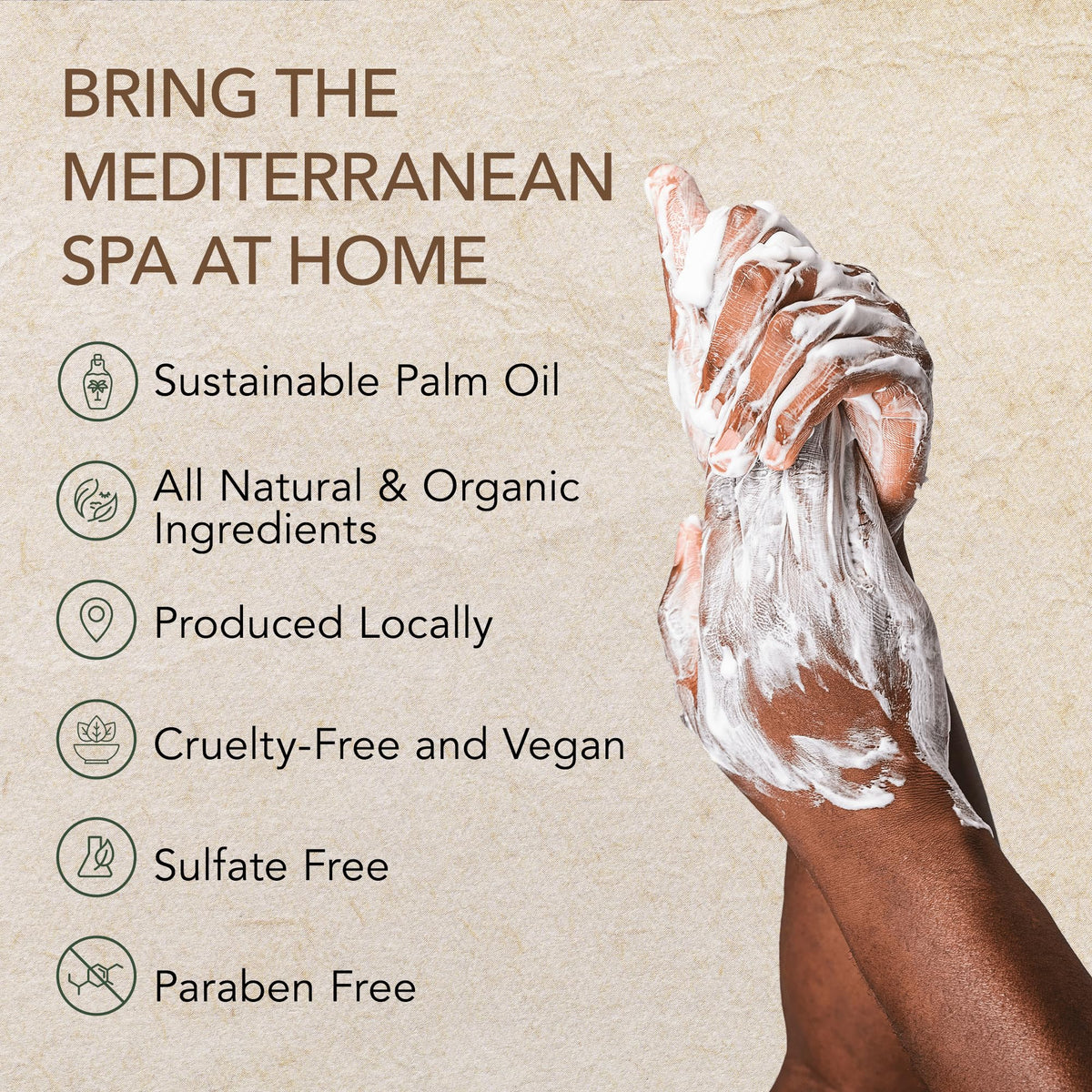 Purifying Dead Sea Salt Soap bar from O NATURALS