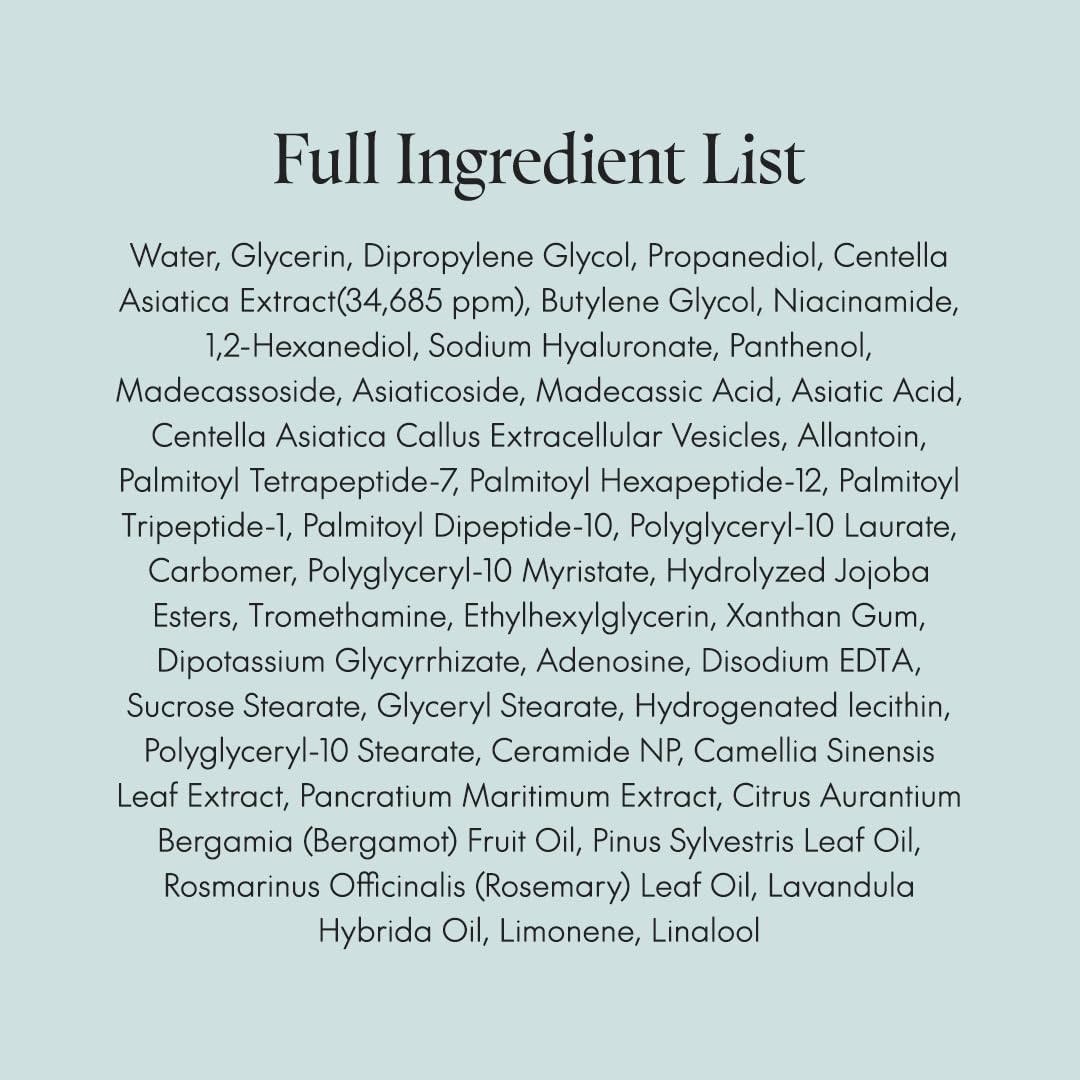 PURITO Centella Serum in skincare routine setup