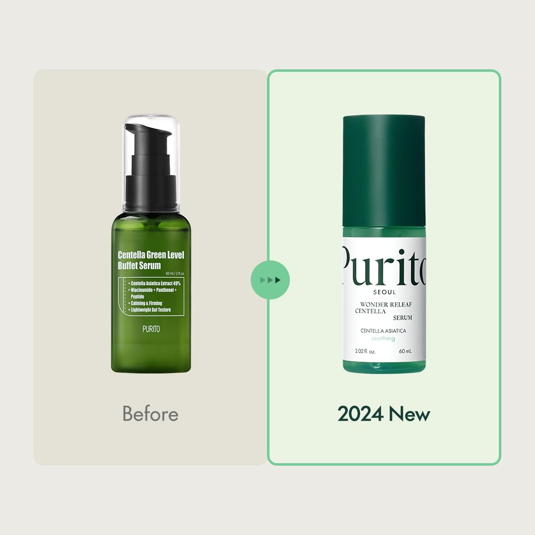 PURITO Centella Serum packaging side view