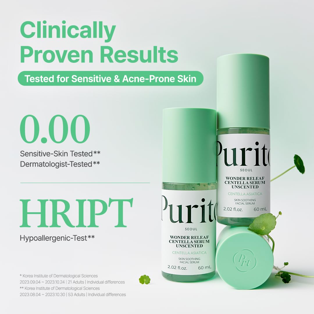 PURITO Centella Unscented Serum back view