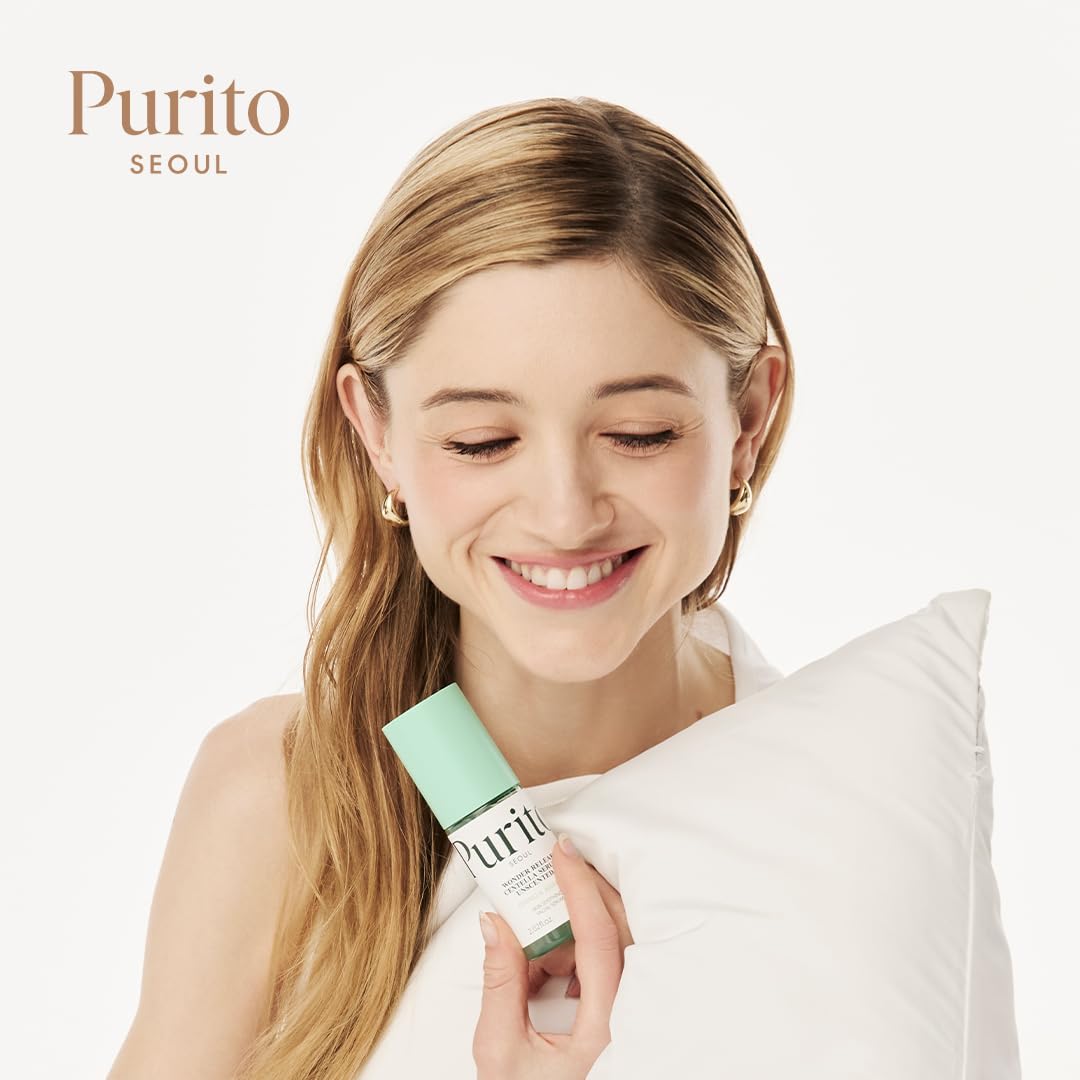 PURITO Centella Unscented Serum cap open