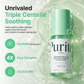 PURITO Centella Unscented Serum texture close-up