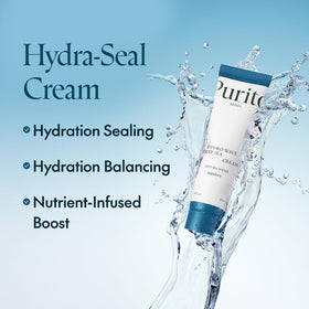PURITO Deep Sea Cream application on skin