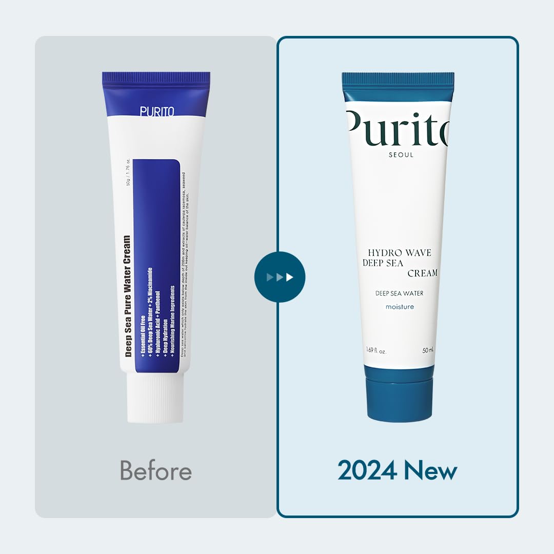 PURITO Deep Sea Cream texture close-up
