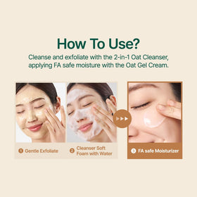 PURITO Exfoliating Facial Polish application on skin