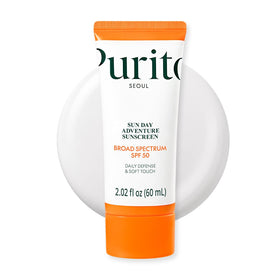 PURITO Korean Sunscreen SPF 50 front view with packaging
