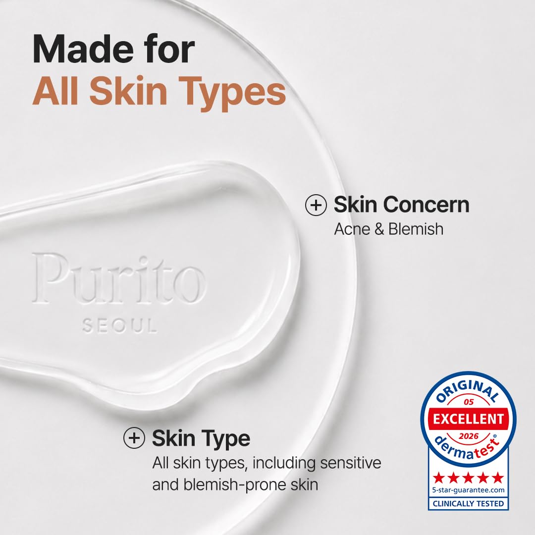 PURITO Oat Calming Gel Cream side view showing consistency