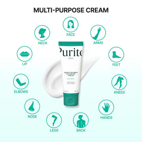 PURITO Panthenol 10% Cream with natural background