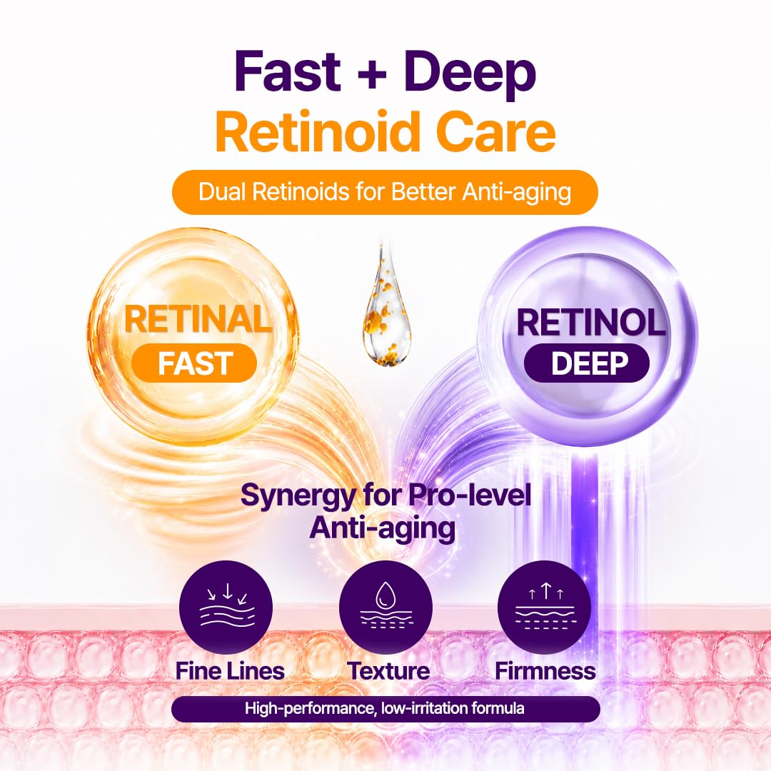 PURITO Retinol + Retinal Serum texture on hand