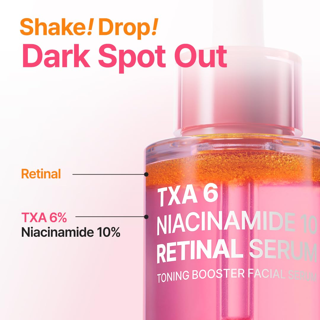PURITO TXA 6% Niacinamide Serum application on skin