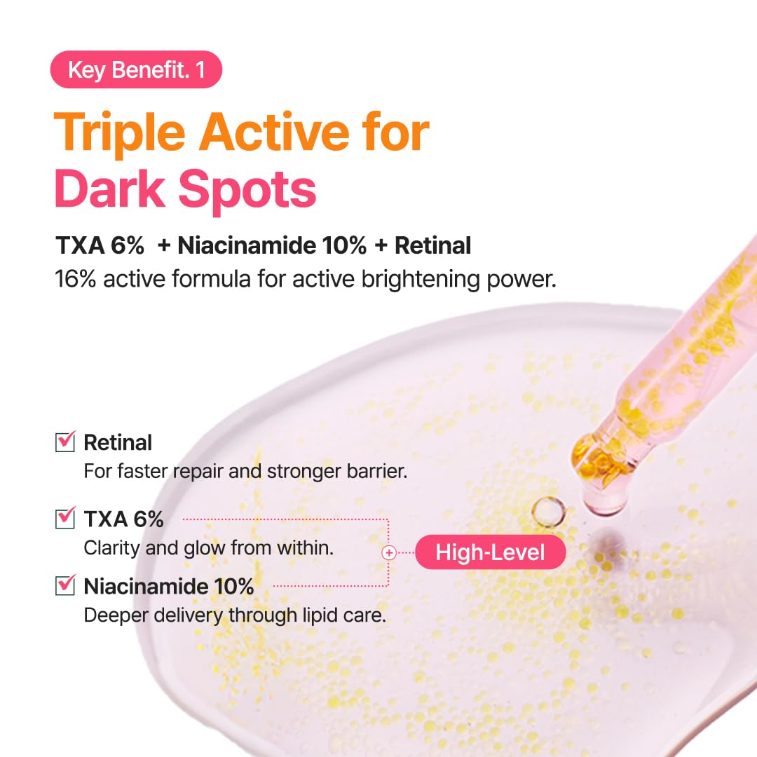 PURITO TXA 6% Niacinamide Serum back view with ingredients