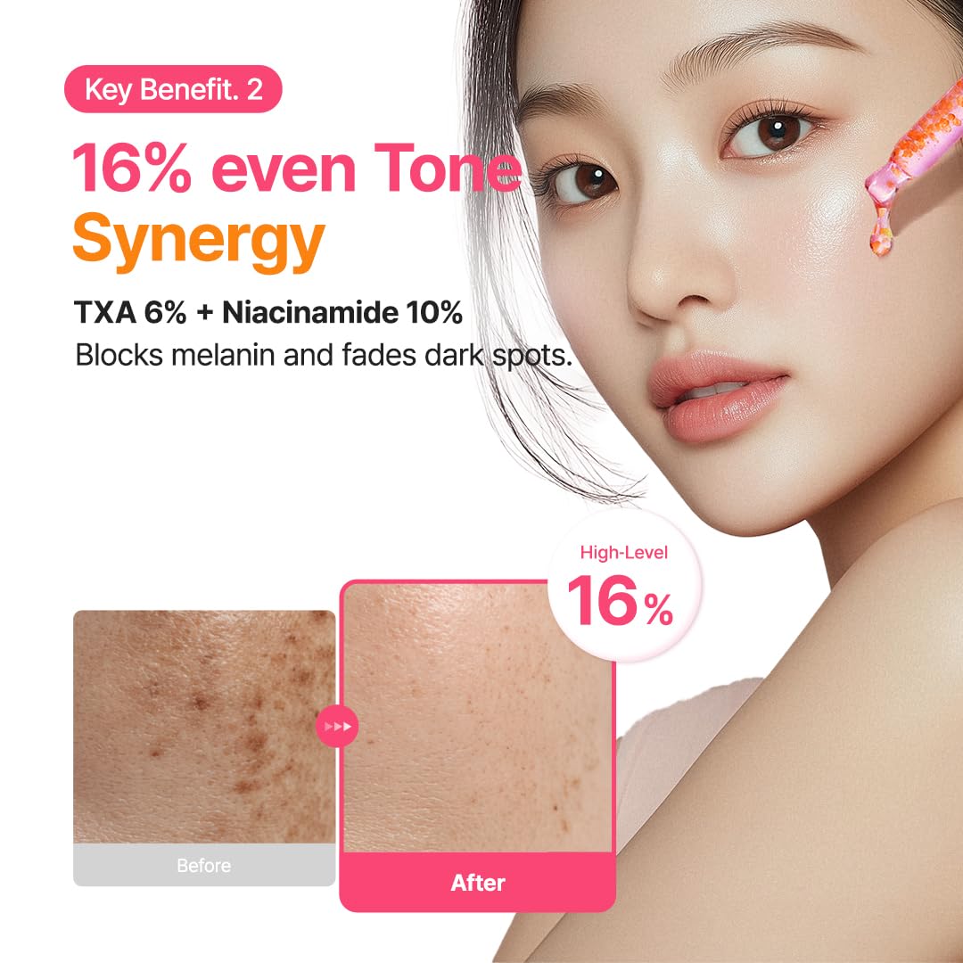 PURITO TXA 6% Niacinamide Serum lifestyle scene on vanity
