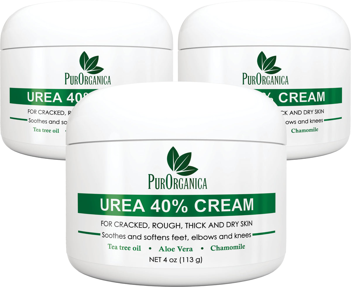 PurOrganica Urea Cream 40% front view packaging