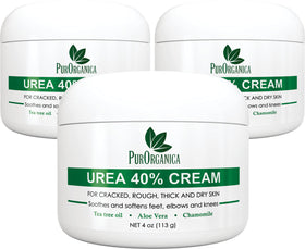 PurOrganica Urea Cream 40% front view packaging