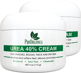 PurOrganica Urea Cream 40% front view packaging