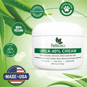 PurOrganica Urea Cream 40% ingredients list