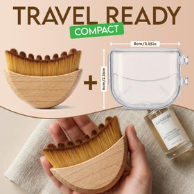 Puur House Lymphatic Contour Face Brush with other beauty tools