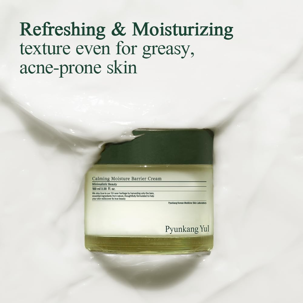 Pyunkang Yul Calming Moisture Barrier Cream application on skin
