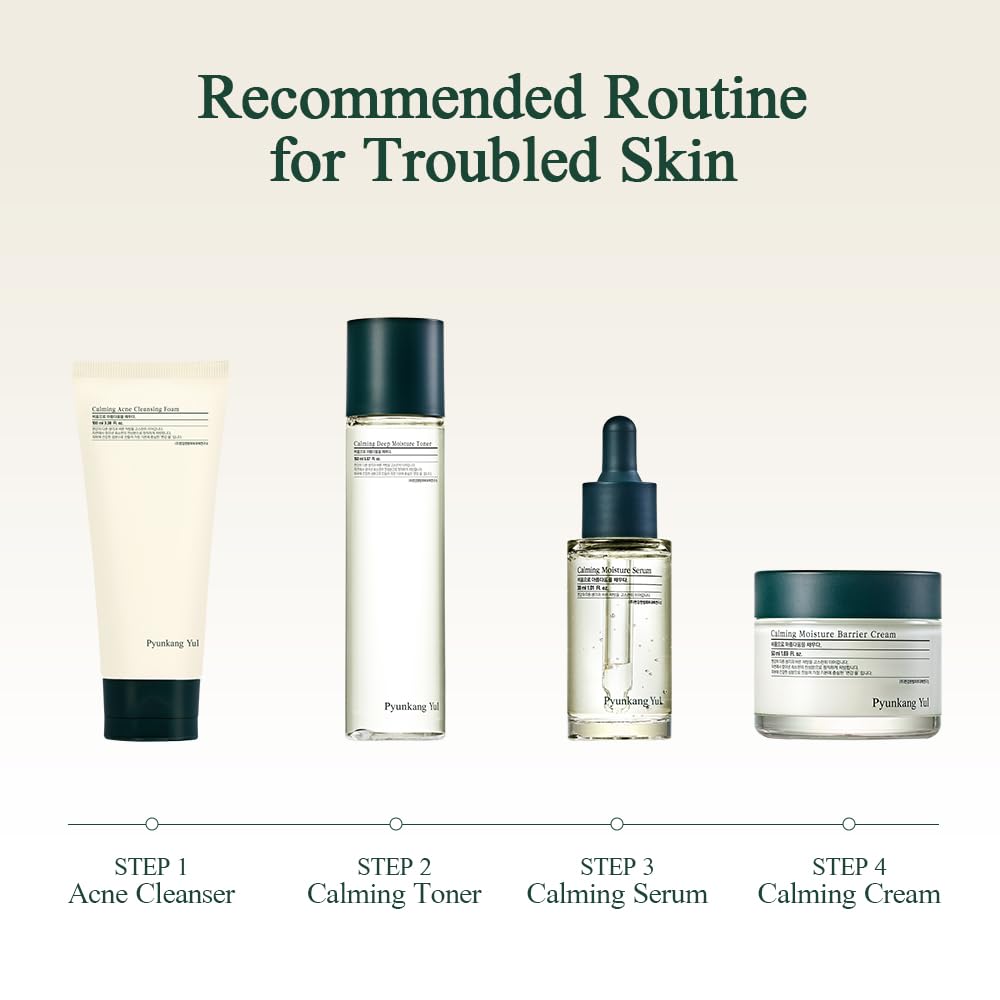 Pyunkang Yul Calming Moisture Barrier Cream in a skincare routine