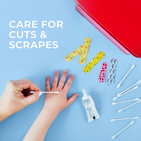 Q-tips Organic Cotton Swabs used for baby care