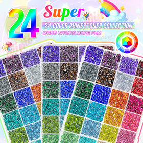 qiipii 3mm rhinestones in a box