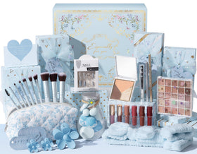 Qinline Teen Girl Gifts Set - 10 Pcs Makeup Kit front view