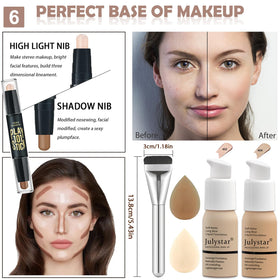 QIONG All in One Makeup Kit packaging front view