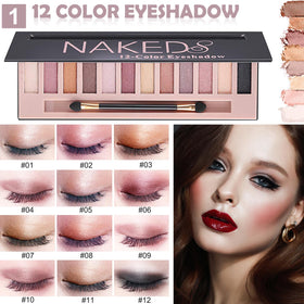 QIONG makeup kit showing liquid lipsticks and blush palette