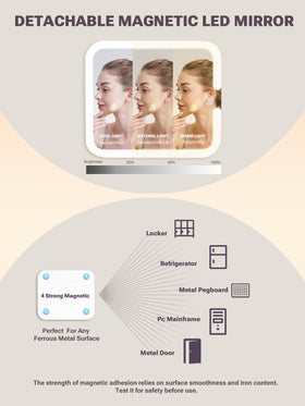 Qislee Makeup Box showing internal storage compartments